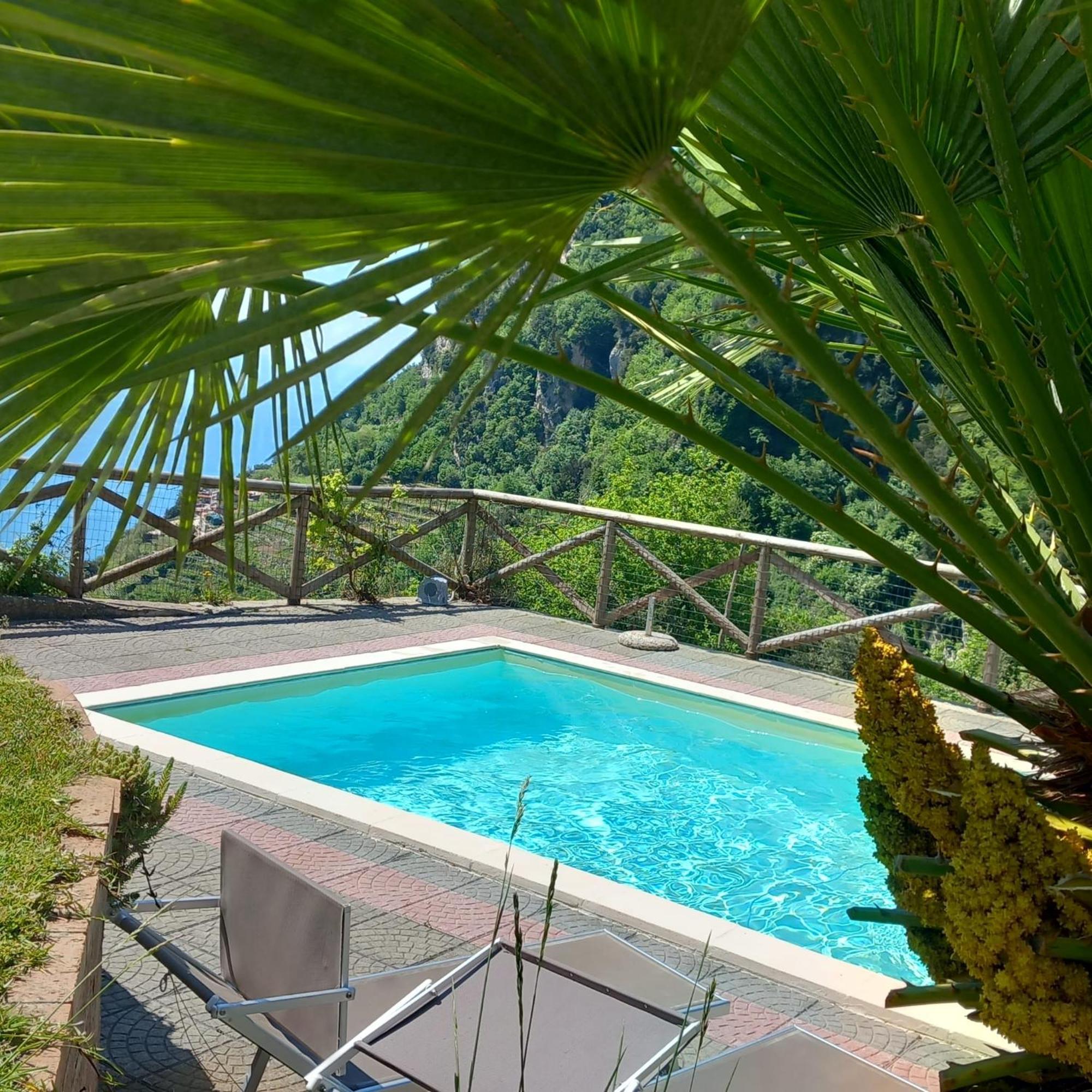 Bed and Breakfast La Cicogna Agerola Exterior foto